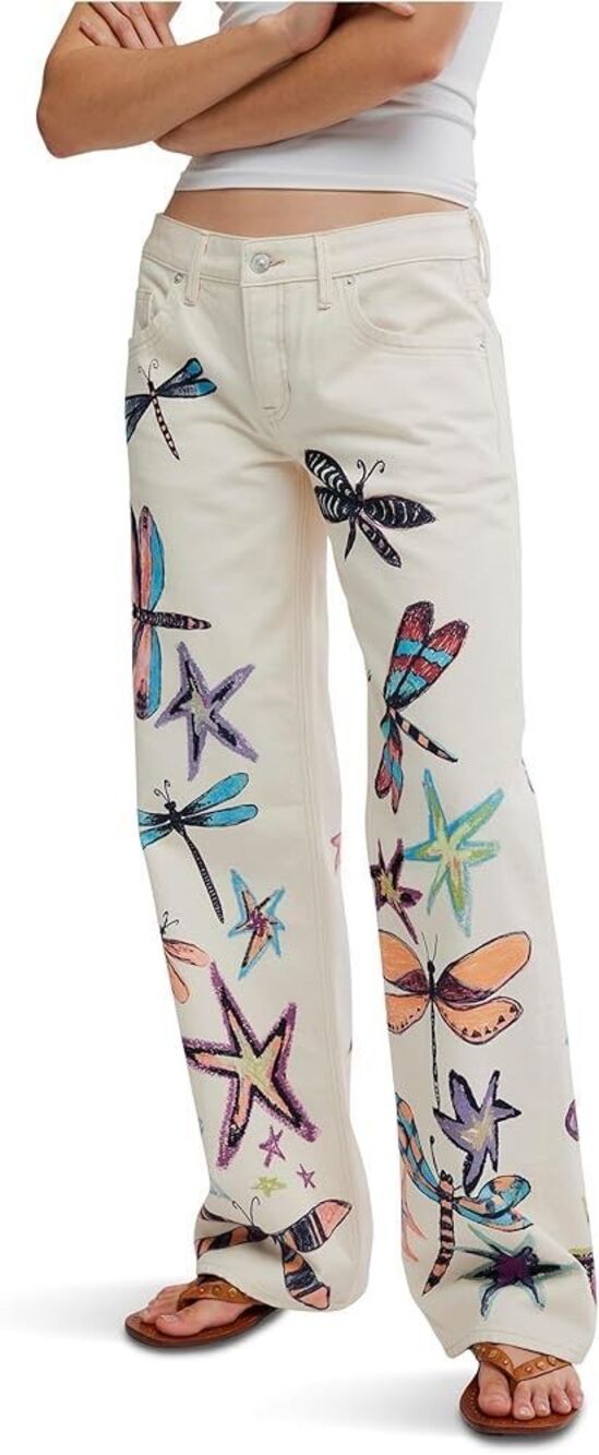 Free People We The Free Tennessee Low-Rise Illusions Jeans